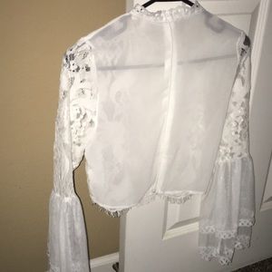 Beautiful white blouse